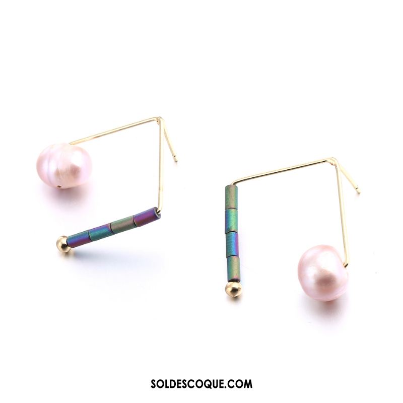 Boucles D'oreilles Femme Personnalité Rétro Perle En Ligne