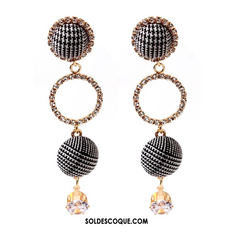 Boucles D'oreilles Femme Tempérament Accessoires Rouge Réseau Mode En Vente