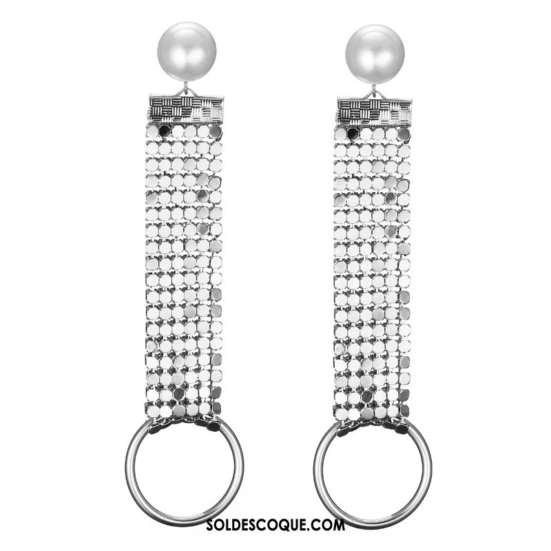 Boucles D'oreilles Femme Tendance Personnalité Accessoires Tempérament Longue Section En Vente