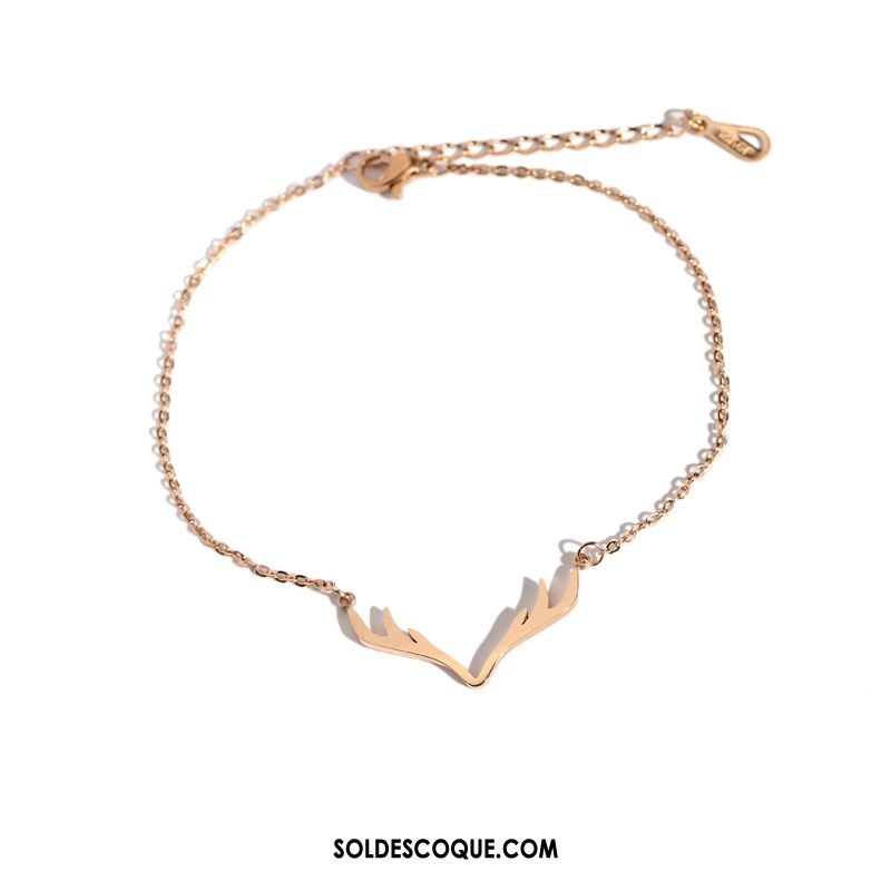 Bracelet De Cheville Femme Accessoires Simple Mode Tempérament Rose En Vente