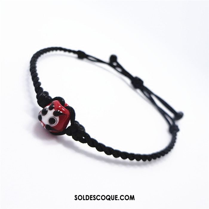 Bracelet De Cheville Femme Homme Amoureux Noir Pas Cher