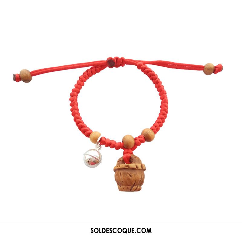 Bracelet De Cheville Femme Homme Bébé Accessoires Rouge Argenté Soldes