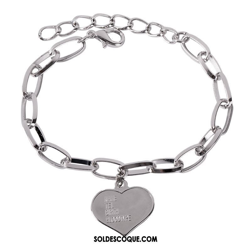 Bracelets Femme Rue Tendance Europe Loisir Argenté En Vente