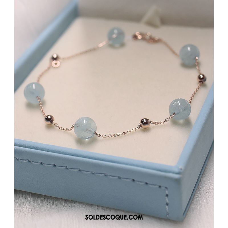 Bracelets Femme Simple Tempérament Bracelet Argenté Pure Soldes