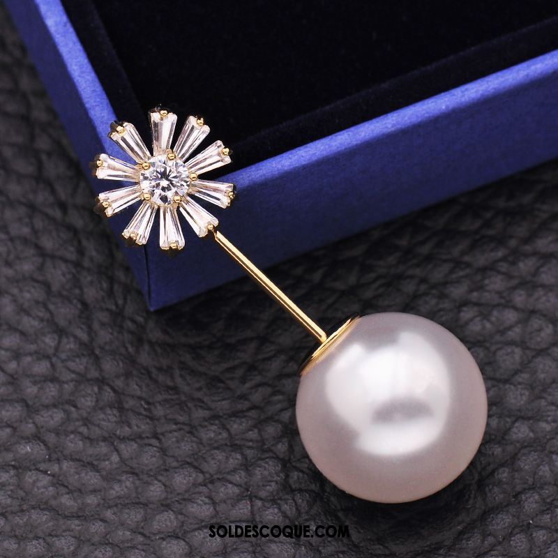 Broche Femme Manteau Simple Corsage Mode Chandail France