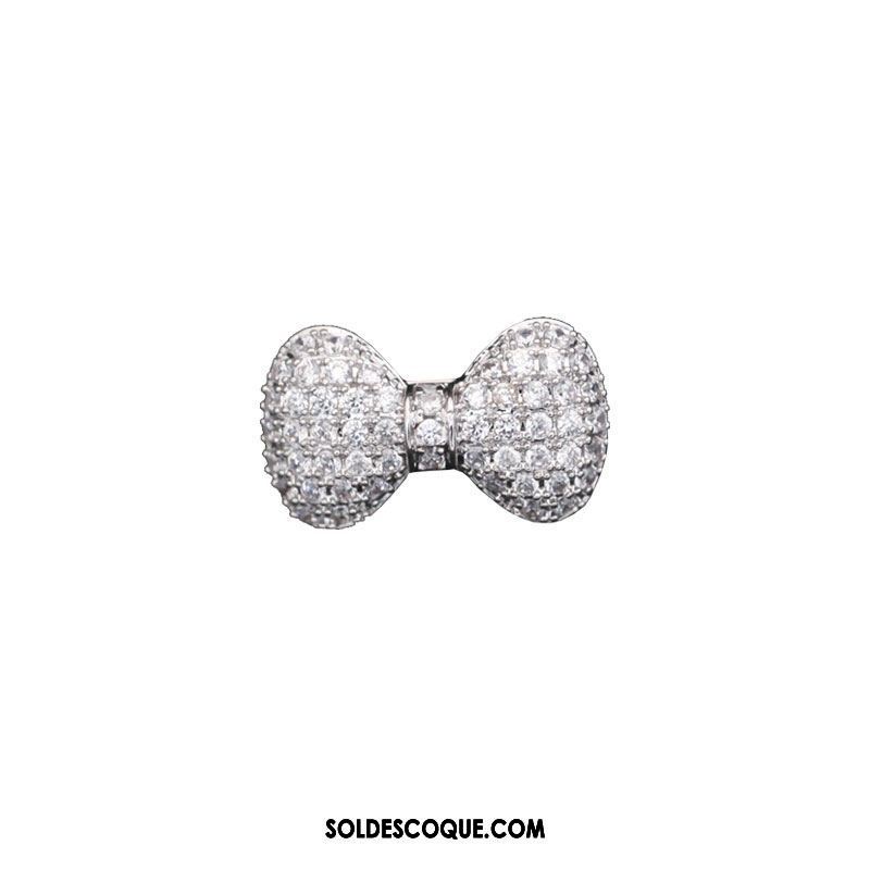 Broche Femme Petit Soutien-gorge Argenté Mini Charmant Accessoires Soldes