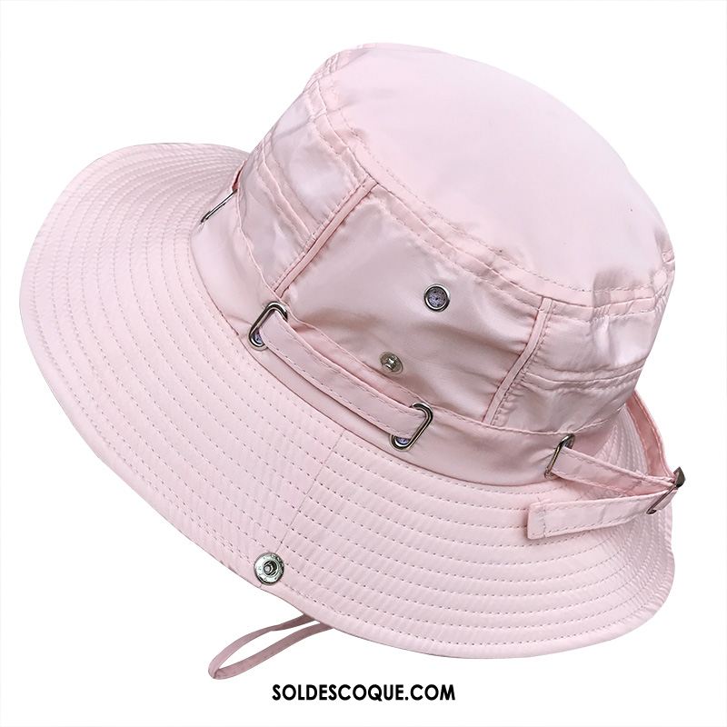 Casquette Chapeau Femme Chapeau De Soleil Plier Chapeau De Pêcheur Crème Solaire Été En Vente