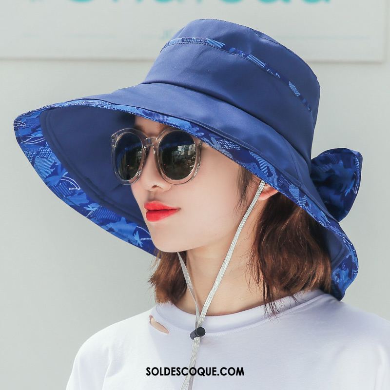 Casquette Chapeau Femme De Plein Air Été Arc Chapeau All-match Soldes