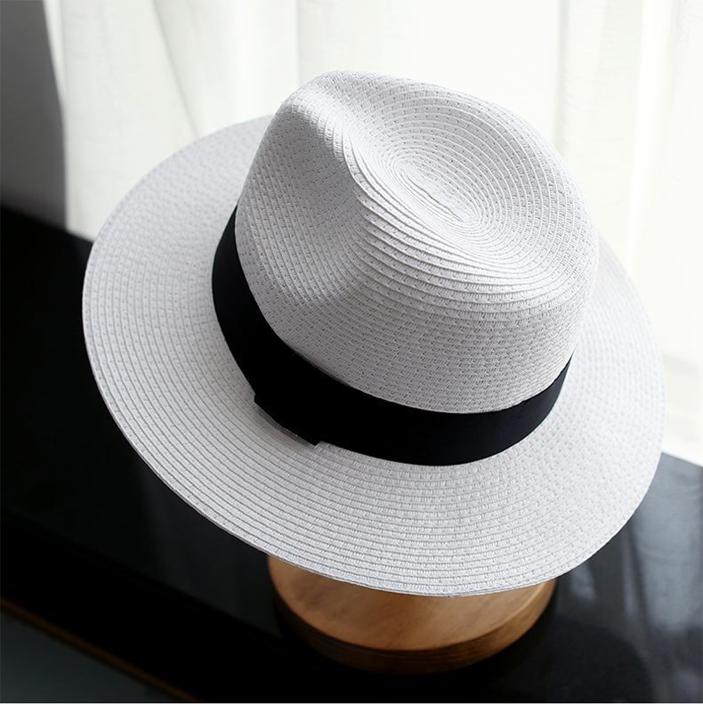 Casquette Chapeau Homme Britanique Crème Solaire Été Le Jazz Chapeau De Soleil Pas Cher