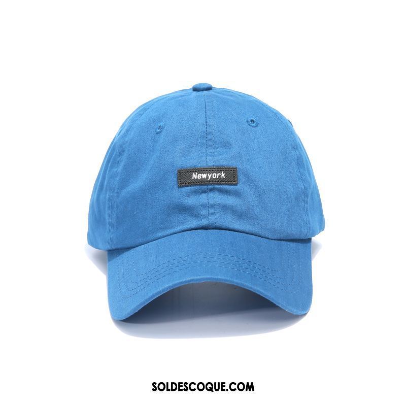 Casquette Chapeau Homme Casquette Simple Lettre Pure Couleur Femme France