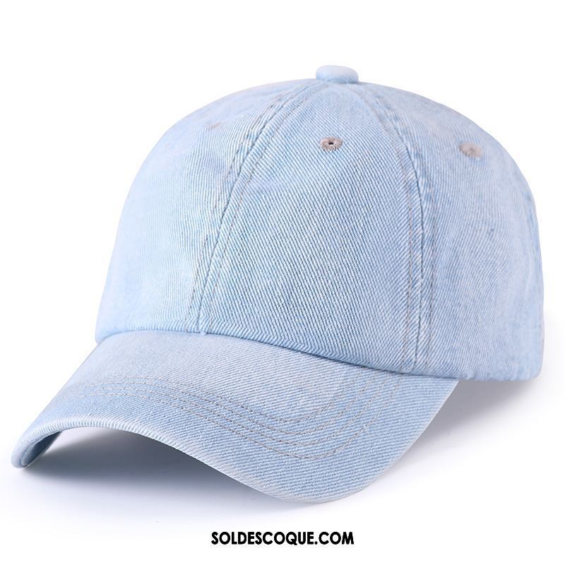 Casquette Chapeau Homme Chapeau Casquette De Baseball Ombre Bleu Simple En Vente