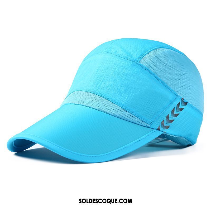 Casquette Chapeau Homme Crème Solaire Ombre De Plein Air Respirant Bleu En Ligne