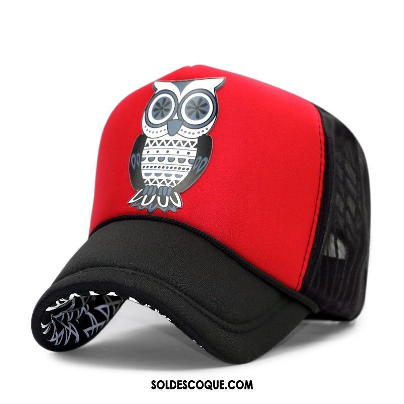 Casquette Chapeau Homme Femme Rouge Mode Été Tendance En Ligne