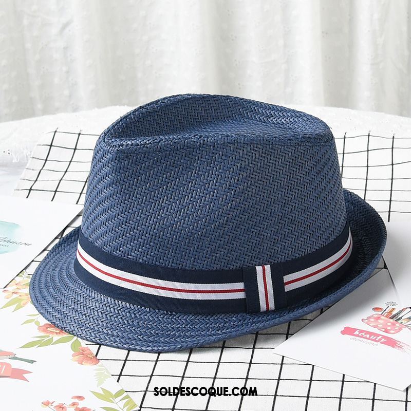 Casquette Chapeau Homme Marine Crème Solaire Le Jazz Chapeau Chapeau De Paille France