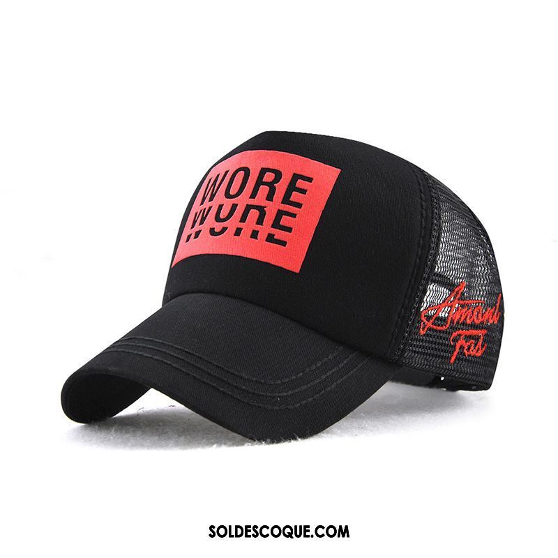 Casquette Chapeau Homme Ombre Noir Loisir Casquette Engrener En Vente