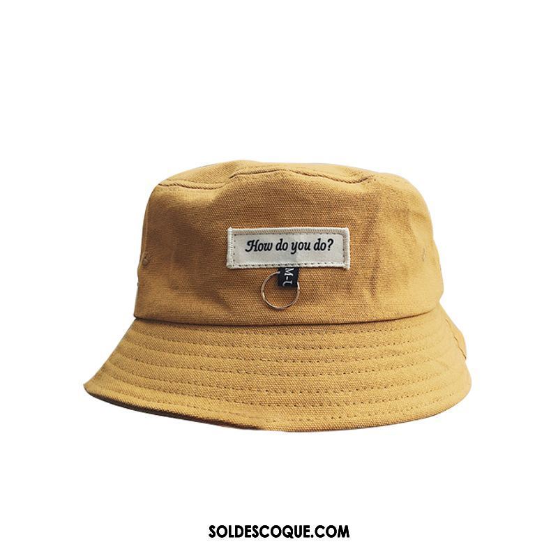 Casquette Chapeau Homme Rouge Personnalité Amoureux Art Jaune Pas Cher