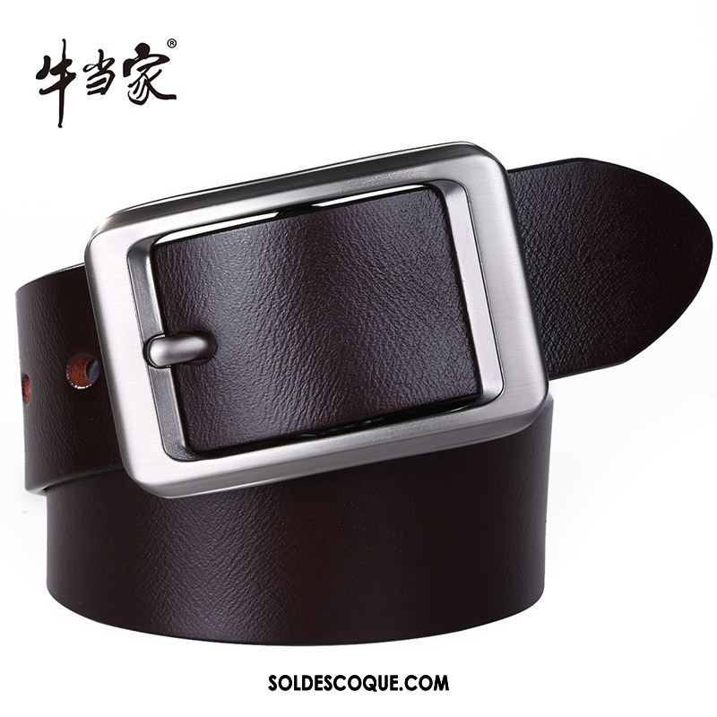 Ceinture Homme Couche De Tête Boucle Jeunesse Loisir Âge Moyen Soldes