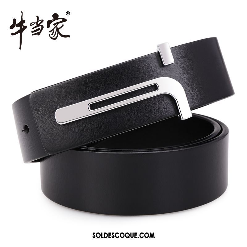 Ceinture Homme Jeunesse Le Nouveau Loisir Lisse Simple Pas Cher