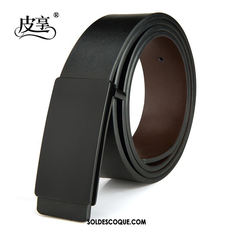 Ceinture Homme Simple Mode Étudiant Noir Lettre En Vente