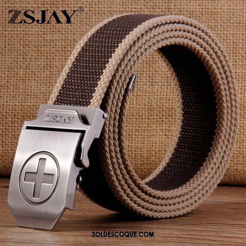 Ceinture Homme Tactique Tendance Lisse Étudiant Les Adolescents En Ligne