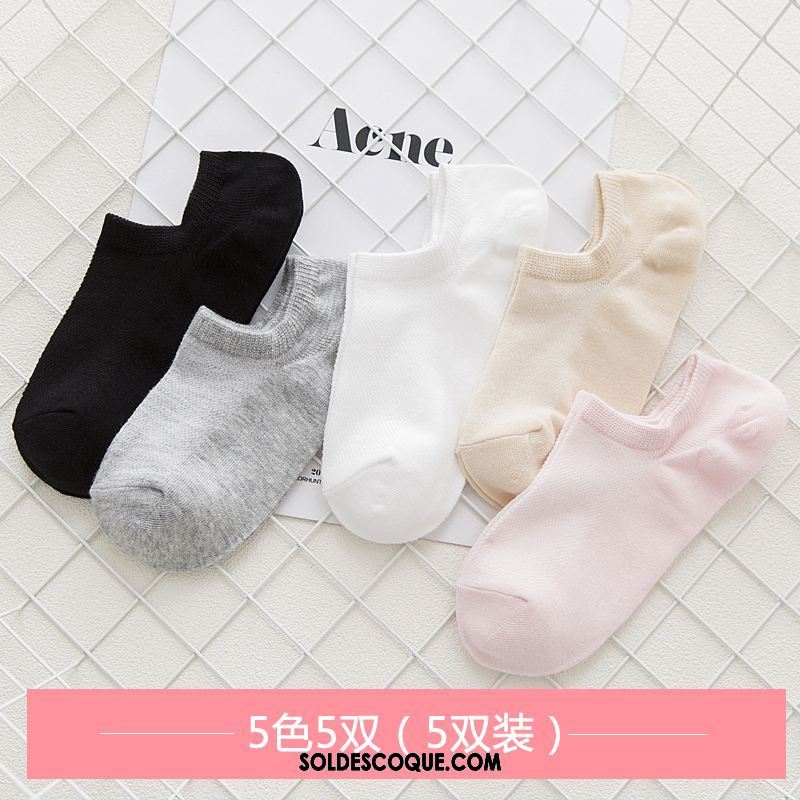 Chaussette Femme Chaussette Basse Coupée Invisible Section Mince Bouche Peu Profonde Faible Soldes