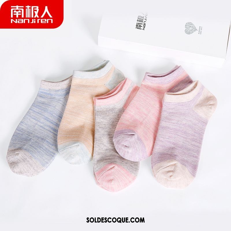 Chaussette Femme Invisible Bouche Peu Profonde Charmant Chaussette Basse Coupée Faible Soldes