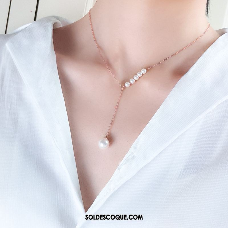 Collier Femme Pure Simple Longue Section Accessoires Pendentif France