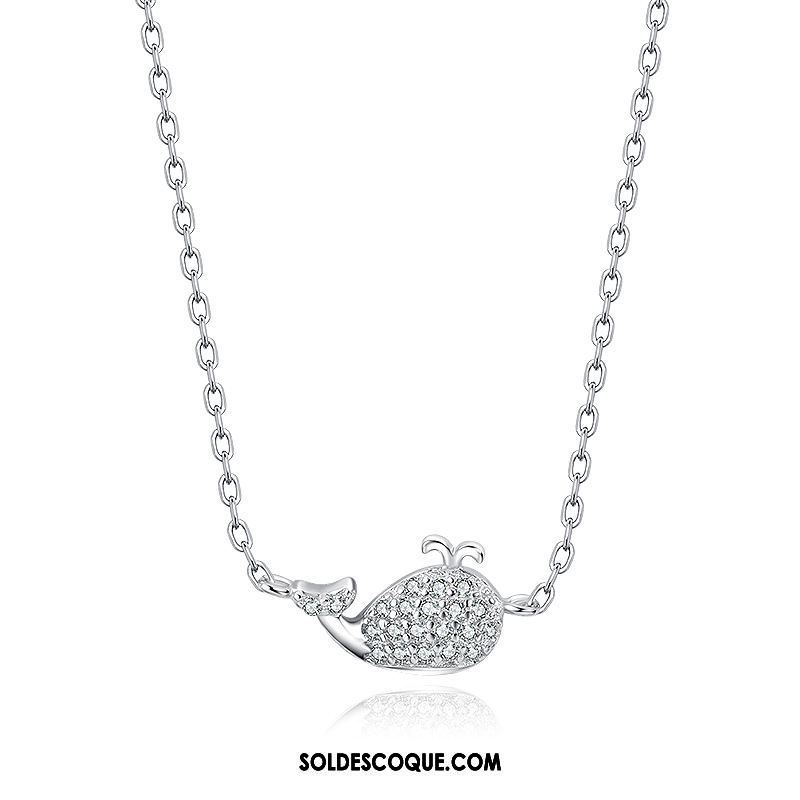 Collier Femme Tendance Argenté Exquis Le Nouveau Pure France