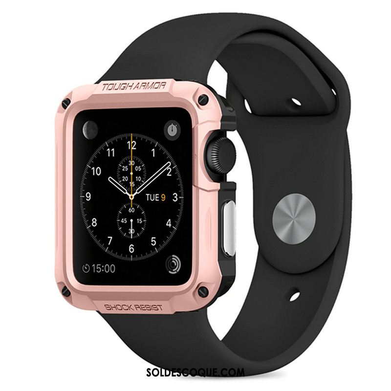Coque Apple Watch Series 1 Or Rose Étui Outdoor Protection Sport En Vente