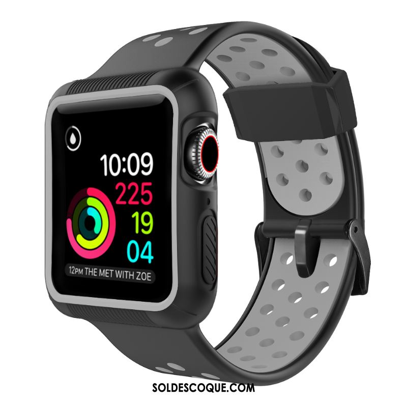 Coque Apple Watch Series 1 Tendance Protection Incassable Étui Noir Pas Cher