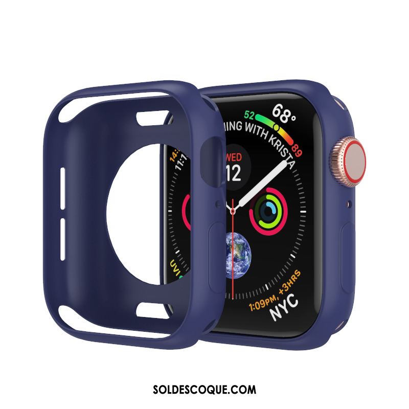 Coque Apple Watch Series 2 Incassable Bleu Accessoires Tendance Protection Pas Cher