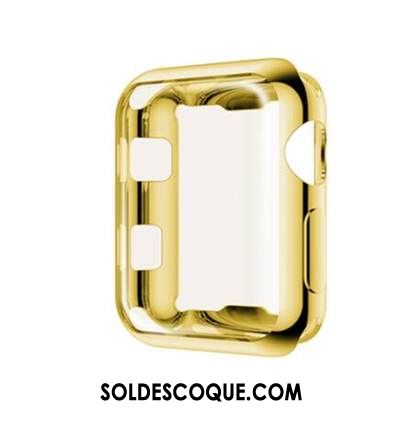 Coque Apple Watch Series 2 Placage Or Protection Silicone Très Mince Housse Soldes