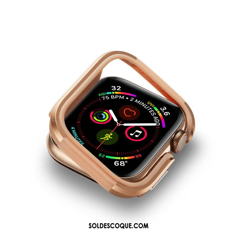 Coque Apple Watch Series 4 Border Protection Métal Incassable Housse Soldes