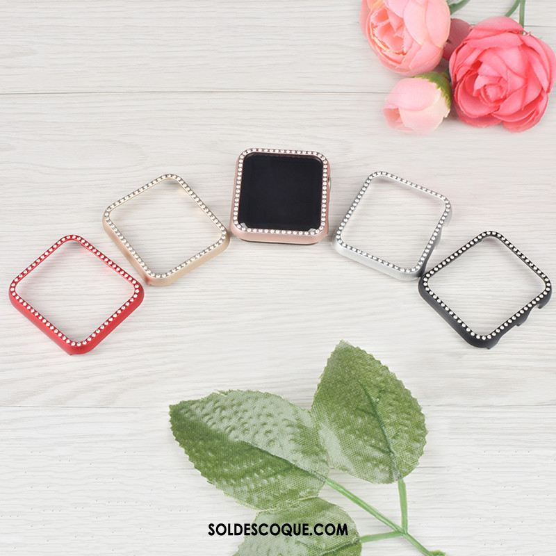 Coque Apple Watch Series 4 Incruster Strass Incassable Border Accessoires Tendance En Ligne