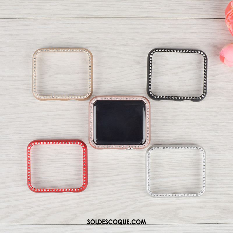 Coque Apple Watch Series 5 Étui Incruster Strass Incassable Légère Protection Pas Cher