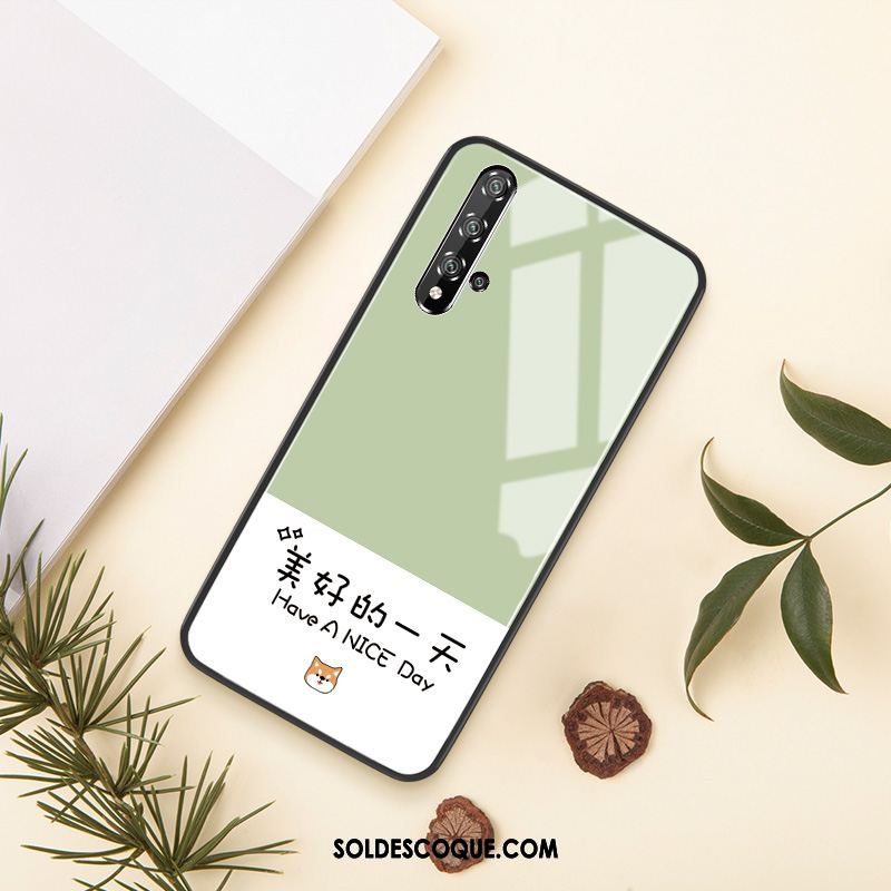 Coque Honor 20 Créatif Vert Amoureux Art Silicone En Vente