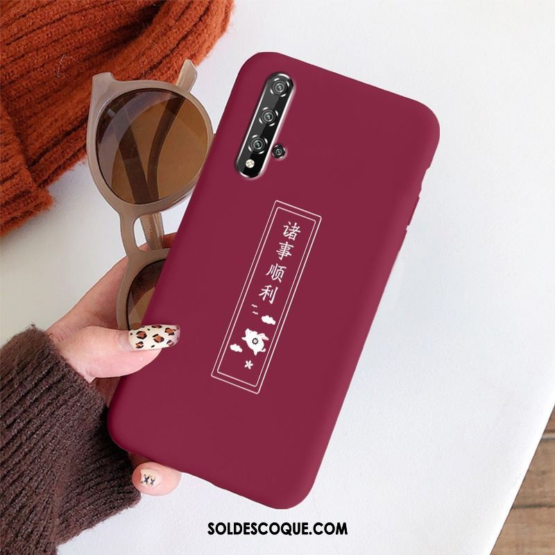 Coque Honor 20 Mode Très Mince Fluide Doux Silicone Jeunesse Soldes