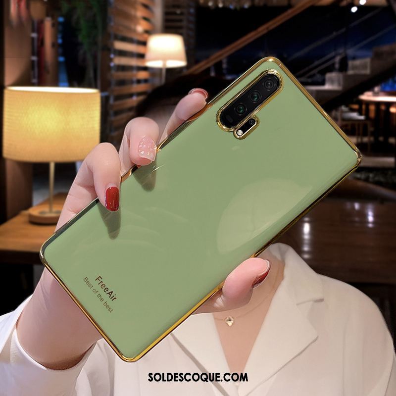 Coque Honor 20 Pro Clair Étui Personnalité Incassable Placage Soldes