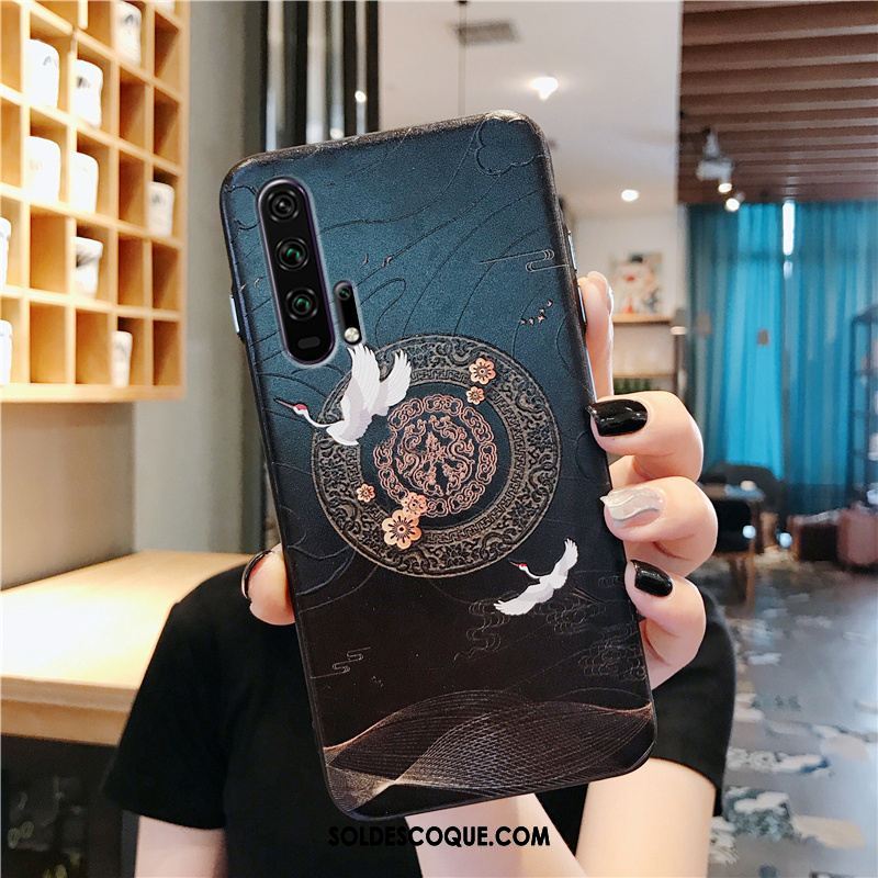 Coque Honor 20 Pro Personnalité Style Chinois Fluide Doux Téléphone Portable Silicone Housse Soldes