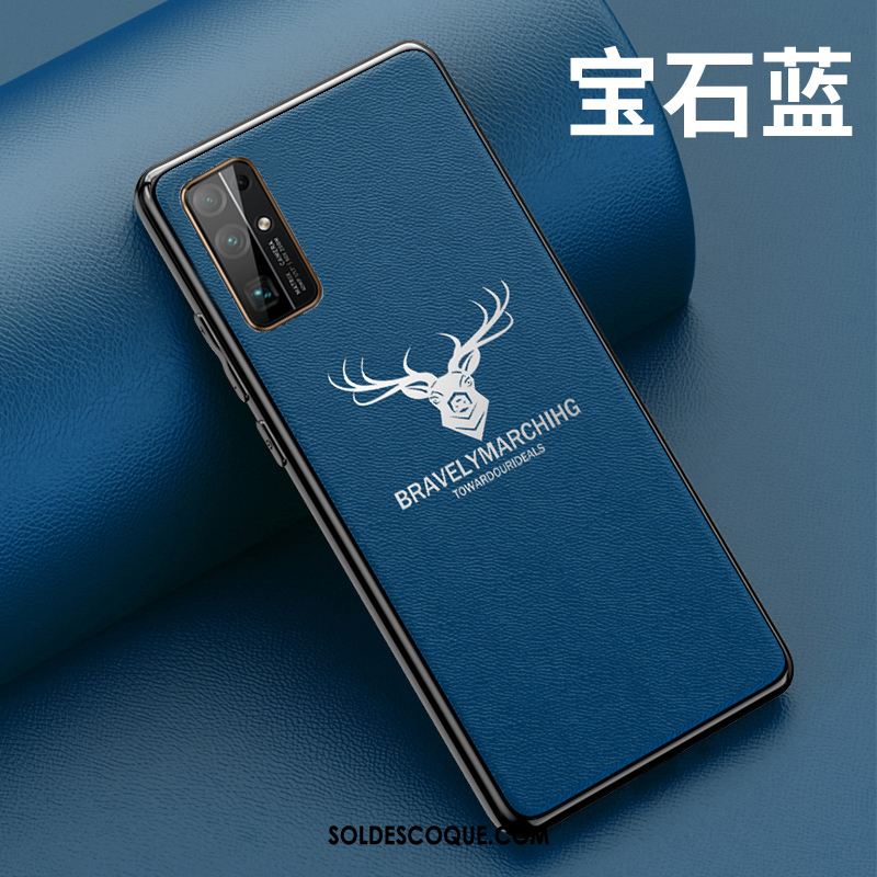 Coque Honor 30 Luxe Étui En Cuir Incassable Téléphone Portable Cerf Pas Cher