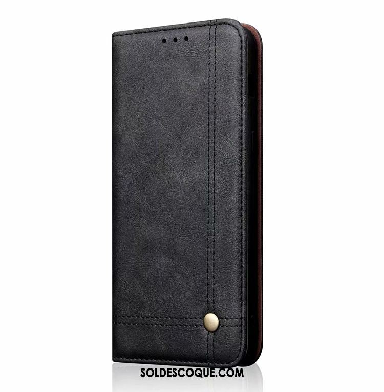 Coque Honor 30 Étui Portefeuille Protection Téléphone Portable Noir Soldes