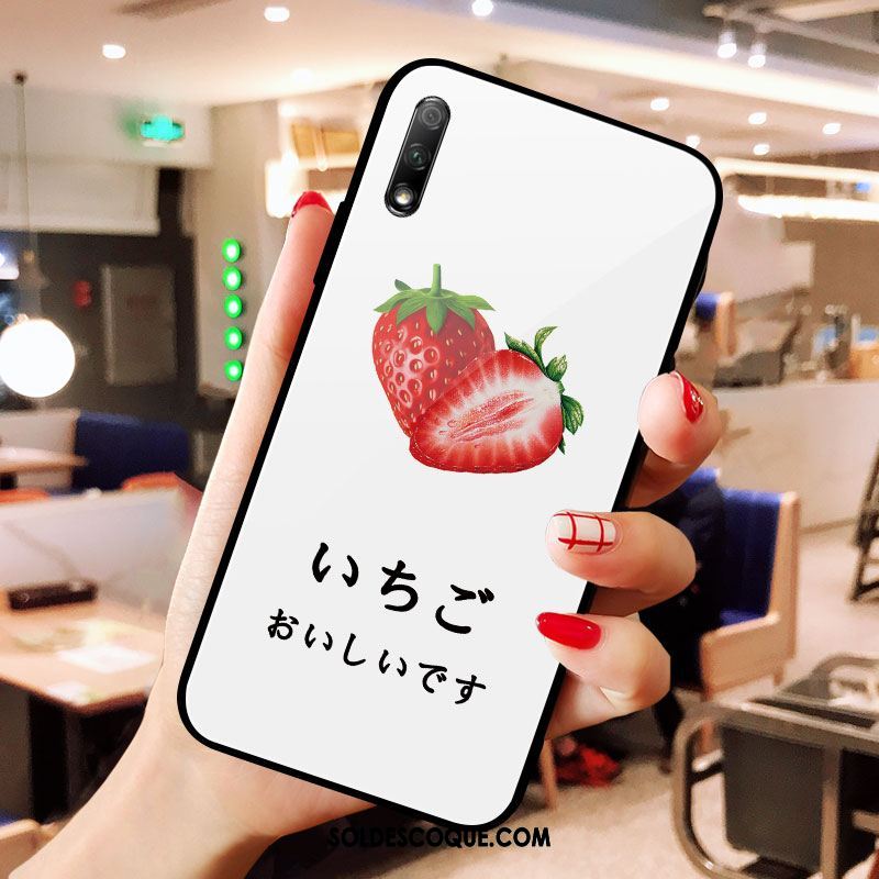 Coque Honor 9x Petit Amoureux Fruit Frais Verre En Vente