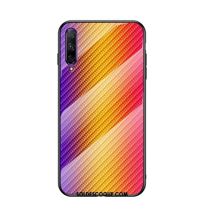 Coque Honor 9x Pro Mode Verre Fibre Fluide Doux Marque De Tendance Pas Cher