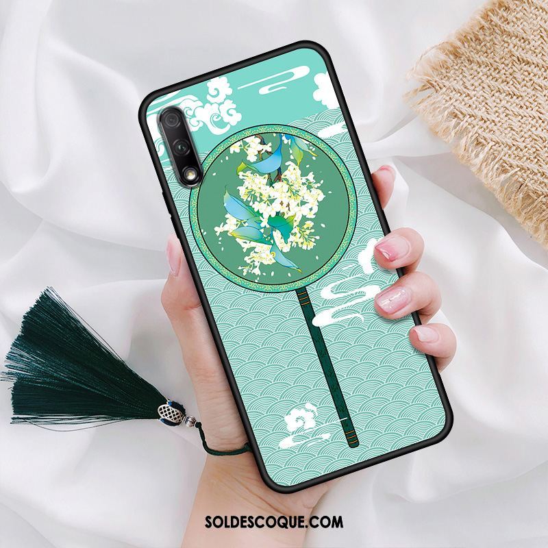 Coque Honor 9x Vert Silicone Vent Incassable Amoureux En Ligne