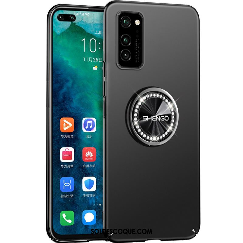 Coque Honor View30 Anneau Noir À Bord Téléphone Portable Soldes