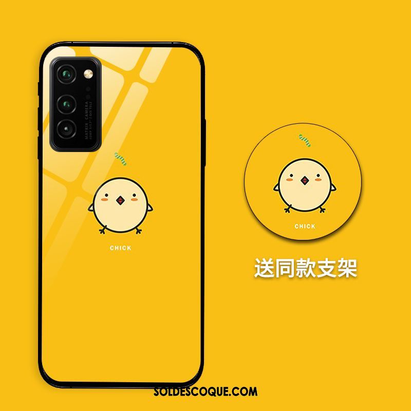 Coque Honor View30 Pro Couleur Unie Dessin Animé Animal Amoureux Personnalité En Ligne