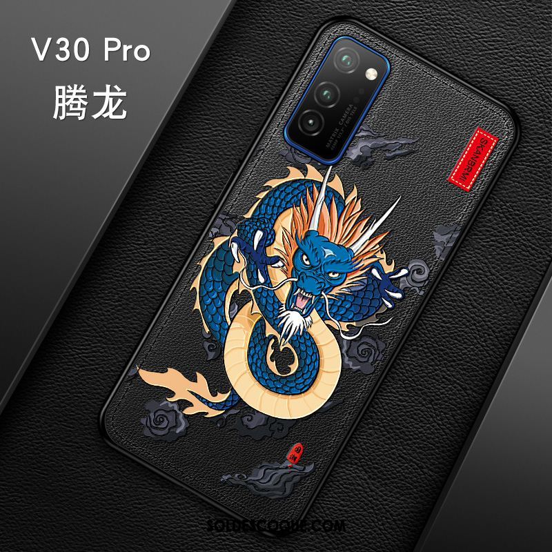 Coque Honor View30 Pro Cuir Vintage Incassable Créatif Tout Compris Soldes