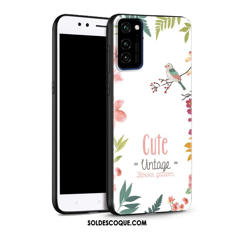 Coque Honor View30 Pro Fluide Doux Délavé En Daim Protection Étui Personnalité En Ligne