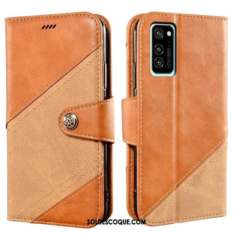 Coque Honor View30 Tout Compris Portefeuille Téléphone Portable Incassable Étui En Cuir Pas Cher