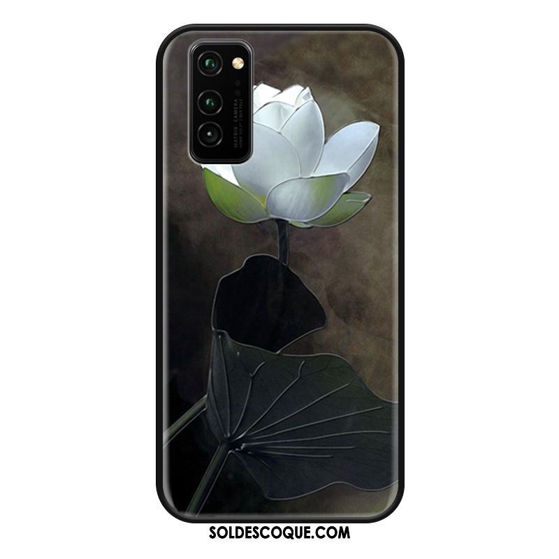 Coque Honor View30 Étui Art Gris Incassable Blanc Housse Pas Cher